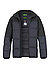 Daunenjacke Block-X, Mikrofaser wasserabweisend, dunkelblau - dunkelblau