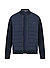 Hybrid Jacke, Baumwolle-Wolle, marine - marine