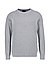 Pullover, Baumwolle, grau - grau