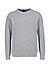 Pullover, Baumwolle, grau - grau
