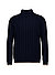 Pullover, Bio-Baumwolle-Schurwolle, marine - marine