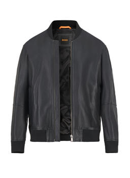 Stylingtipps Beschreibungsbild von BOSS Orange Lederjacke Jobrice 50547545/001