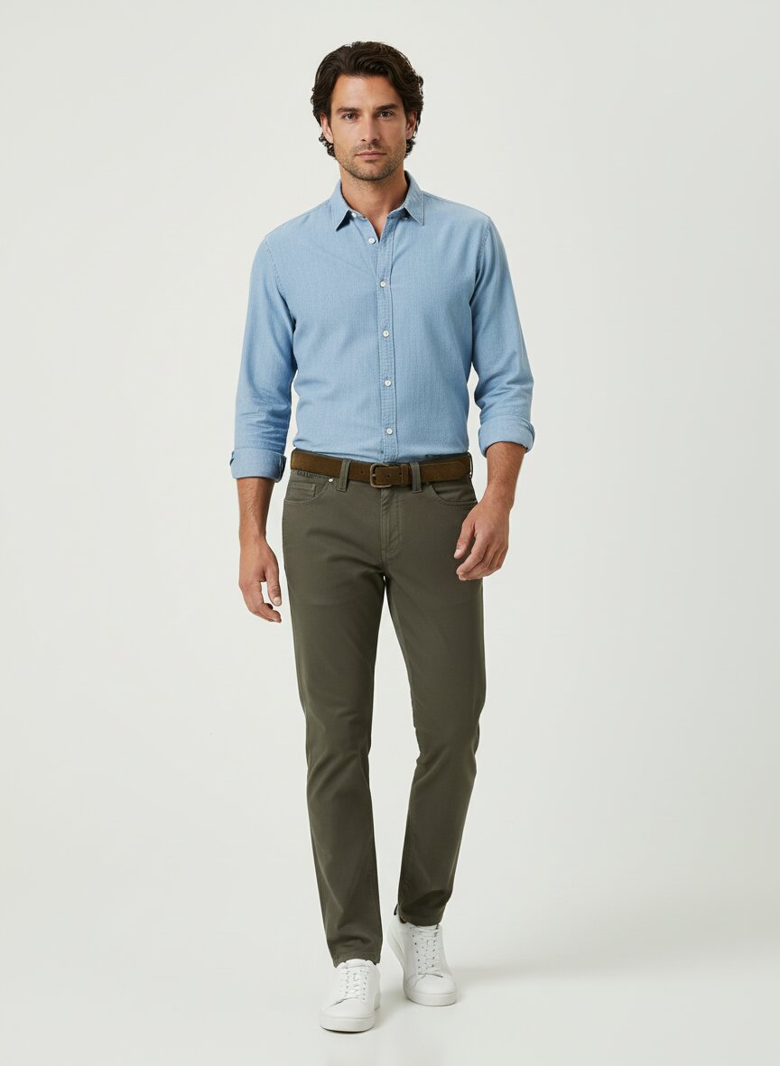 Alberto Regular Fit Pipe Super Twill 42071407/685 Image 1