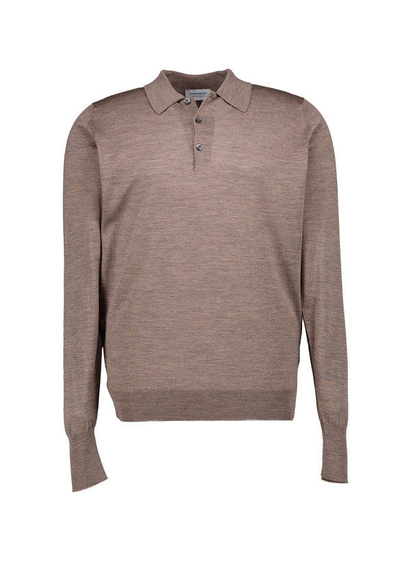 John Smedley Polo Pullover Dorset/mushroom