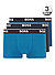 Trunks, Baumwoll-Stretch, blau - blau-blau-schwarz