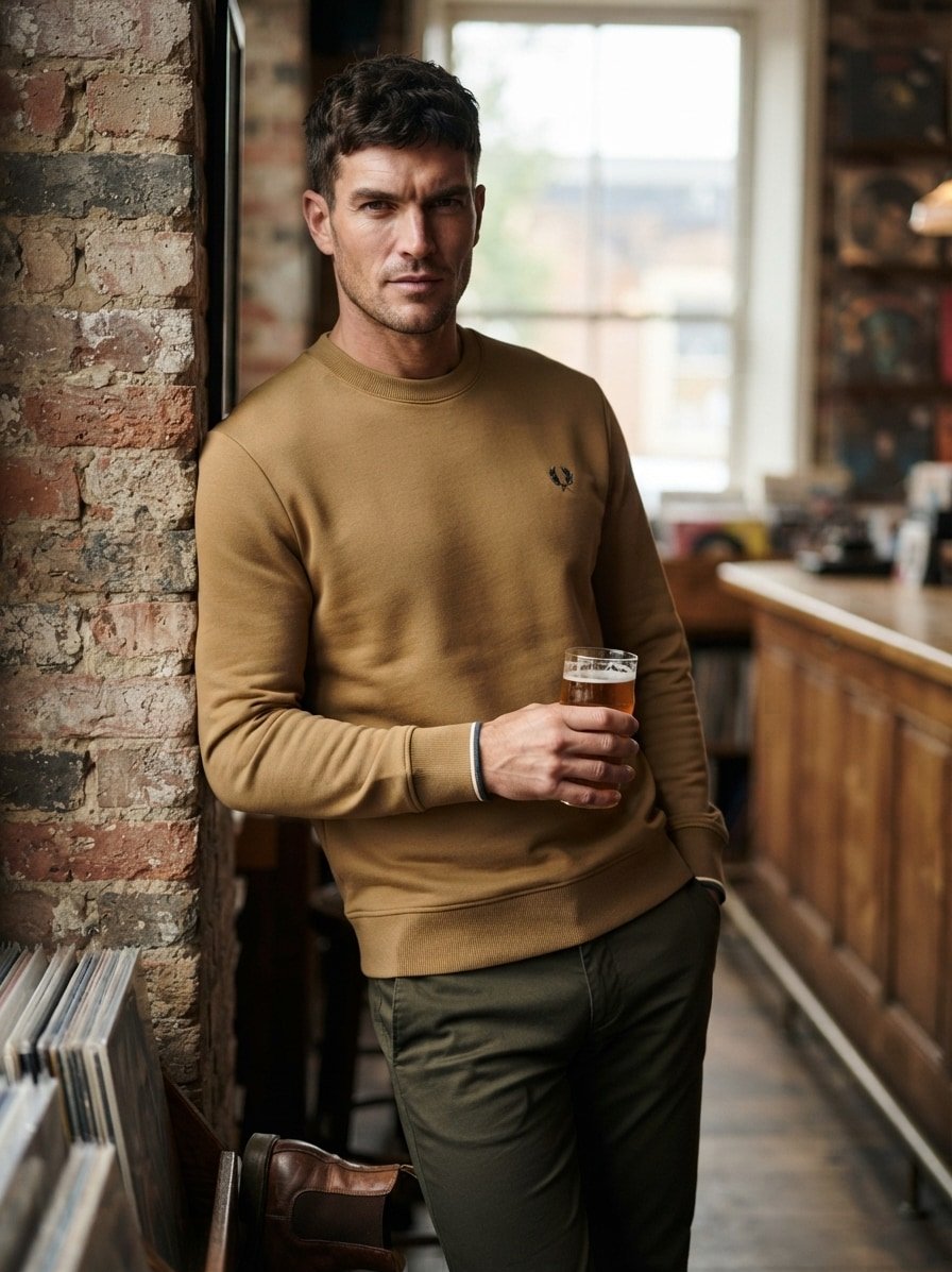 Fred Perry Sweatshirt M7535/Z60, Produktbild 2