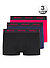 Trunks, Baumwoll-Stretch, schwarz-navy-rot - navy-rot-schwarz