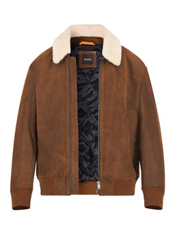 Stylingtipps Beschreibungsbild von BOSS Orange Lederjacke Jonier 50547567/241