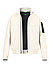 Jacke Jadon, Mikrofaser wasserabweisend, schwarz - ecru