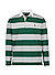 Polo-Shirt, Classic Fit, Baumwoll-Jersey, grün-grau gestreift - grün-grau