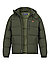 Daunenjacke, Mikrofaser, oliv - olive