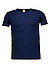 T-Shirt, Baumwoll-Stretch, marine - marine