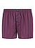 Boxershorts, Voile-Satin - Popeline, aubergine - aubergine