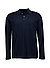 Polo-Shirt, Regular Fit, Bio Baumwoll- Jersey, dunkelblau - dunkelblau