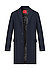 Mantel Migor, Schurwolle, dunkelblau - dunkelblau