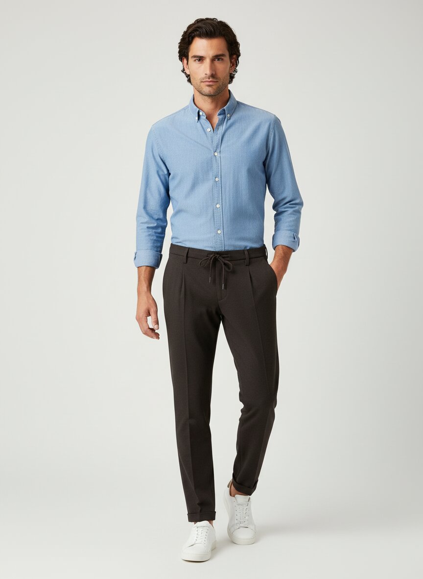 Alberto Tapered Fit Barista Flannel 31761436/599 Image 1