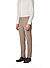 Hose Sendrik, Modern Fit, Woll-Stretch, dunkelbeige meliert - dunkelbeige