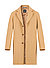 Mantel Hyde, Wolle, beige - beige