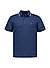 Polo-Shirt, Slim Fit, Baumwoll-Stretch, dunkelblau - dunkelblau