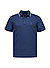 Polo-Shirt, Slim Fit, Baumwoll-Stretch, dunkelblau - dunkelblau