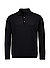 Pullover, Regular Fit, Merinowolle extrafein, schwarz - schwarz