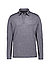 Polo-Shirt, Wolle-Jersey, grau - grau