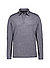Polo-Shirt, Wolle-Jersey, grau - grau