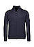 Cardigan, Regular Fit, Merinowolle extrafein, dunkelgrau - dunkelgrau