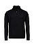 Troyer, Regular Fit, Merinowolle extrafein, schwarz - schwarz