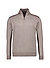 Troyer, Regular Fit, Merinowolle extrafein, taupe - taupe