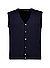 Weste, Wolle, navy - navy