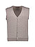 Weste, Wolle, taupe - taupe