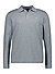 Polo-Shirt, Regular Fit, Bio Baumwoll- Jersey, grau - grau