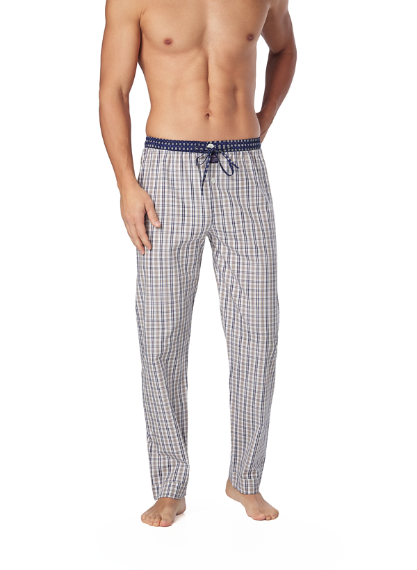 MC ALSON Pyjamahose P5211/marineblau-khaki