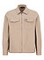 Overshirt, Baumwolle, greige - greige