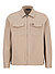 Overshirt, Baumwolle, greige - greige