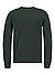 Pullover, Baumwolle, dunkelgrün - dunkelgrün