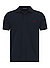 Polo-Shirt, Baumwoll-Piqué, navy - navy-rot