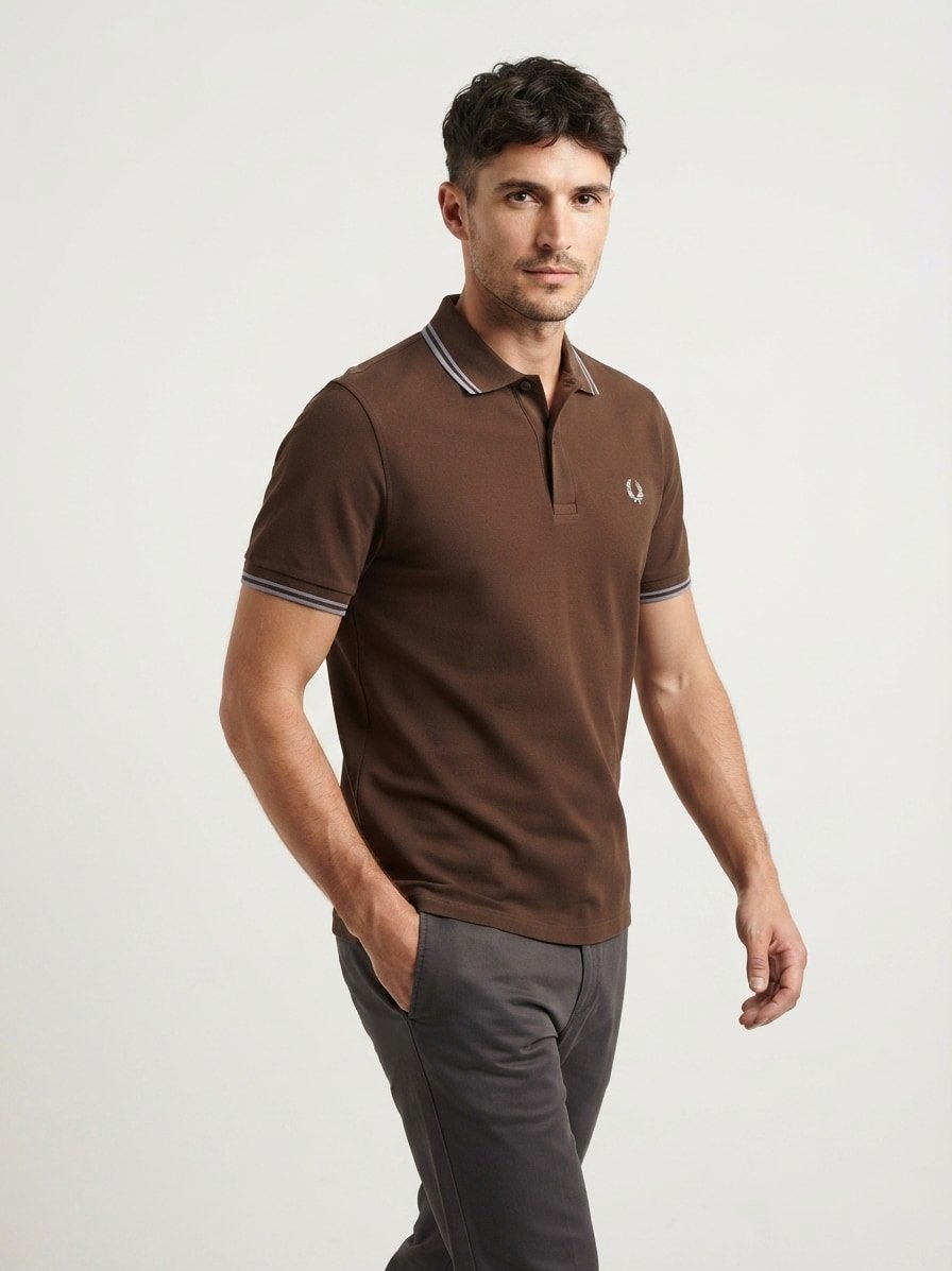 Fred Perry Polo-Shirt FPPPM3600/49A, Produktbild 3