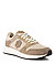 Sneaker, Vinston, Veloursleder-Textil, beige - beige
