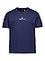 T-Shirt, Classic Fit, Baumwolle, navy - navy