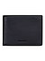 Geldbörse Pete, Leder, schwarz - schwarz