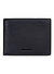 Geldbörse Pete, Leder, schwarz - schwarz