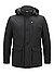 Jacke MSHeathrow, Mikrofaser sorona®, schwarz - schwarz