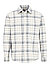 Hemd Owen, Relaxed Fit, Flanell, hellgrau-ocker kariert - grau
