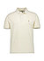Polo-Shirt, Custom Slim Fit, Baumwoll-Piqué, creme - creme