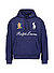 Hoodie, Relaxed Fit, Baumwolle, navy - navy