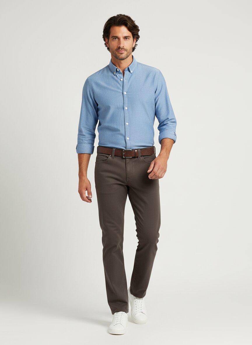 Alberto Regular Fit Pipe Super Twill 42071407/585 Image 1