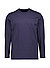 Longsleeve, Regular Fit, Baumwolle, navy - navy