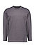 Longsleeve, Regular Fit, Baumwolle, anthrazit - anthrazit